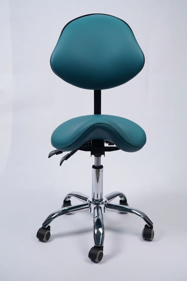 Stool saddle  Microfiber leather