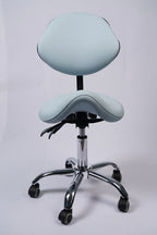 Stool saddle  Microfiber leather