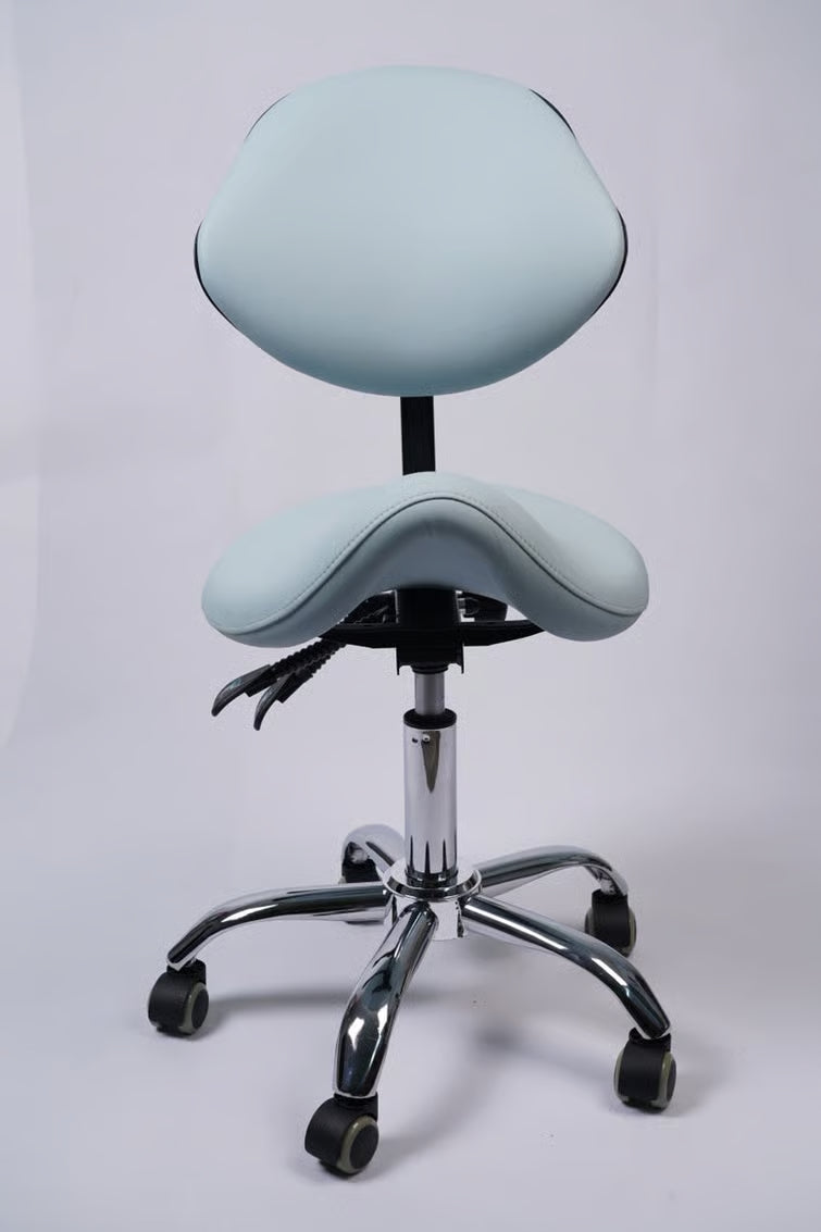 Stool saddle  Microfiber leather