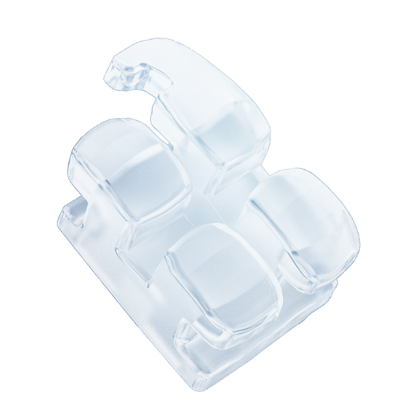 Bio crystal bracket (transparent bracket)