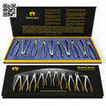 Anatomical Handle Set of 10 stainless steel | DENTART