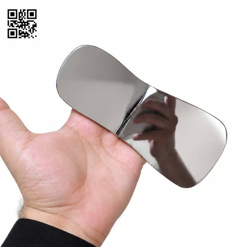 stainless Dual Sided Mirror | DENTART