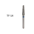 taper flat end bur