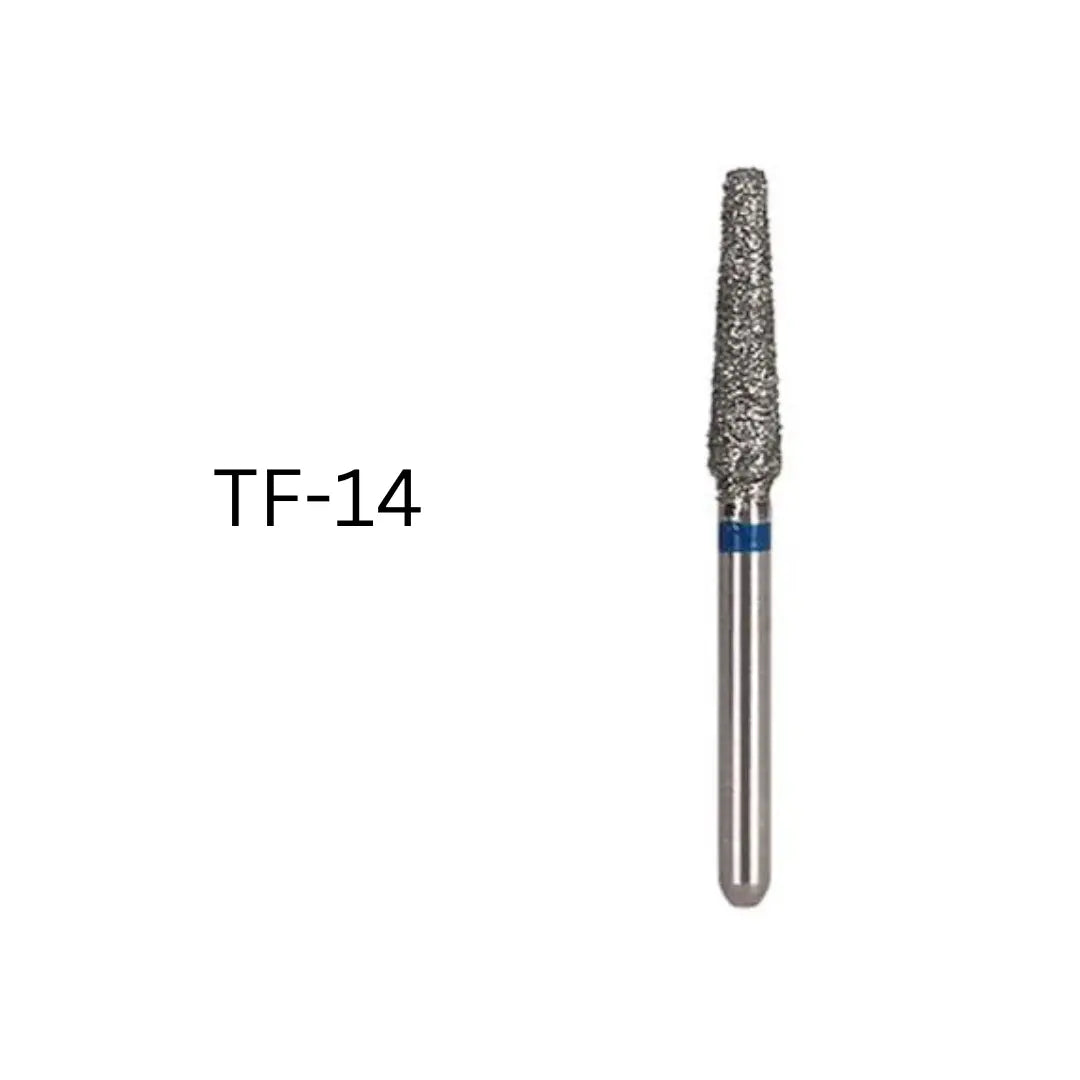 taper flat end bur
