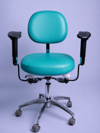 Microscope stool Mircofiber  جلد طبيعي
