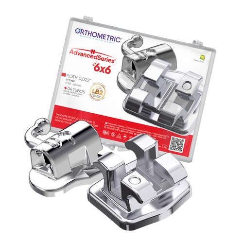 Advanced Series Steel Bracket 0.022 01 Case + 04 Tubes