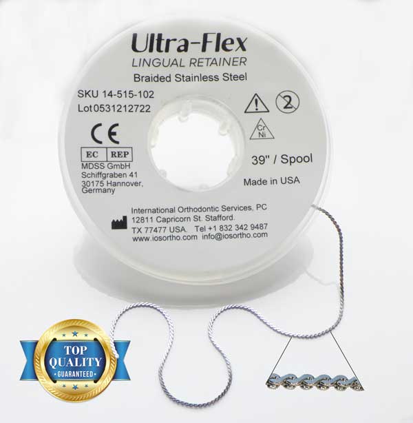 Ultra-Flex Lingual Retainer - Spool / 36"| IOS