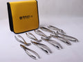 forceps set 10pcs | DENTART