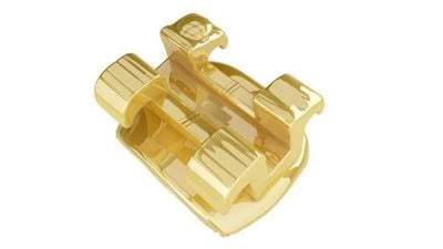 Gold Brackets Kit 5 To 5 .022 w/ hooks 3s 4s&5s - Kit| IOS
