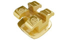Gold Brackets Kit 5 To 5 .022 w/ hooks 3s 4s&5s - Kit| IOS
