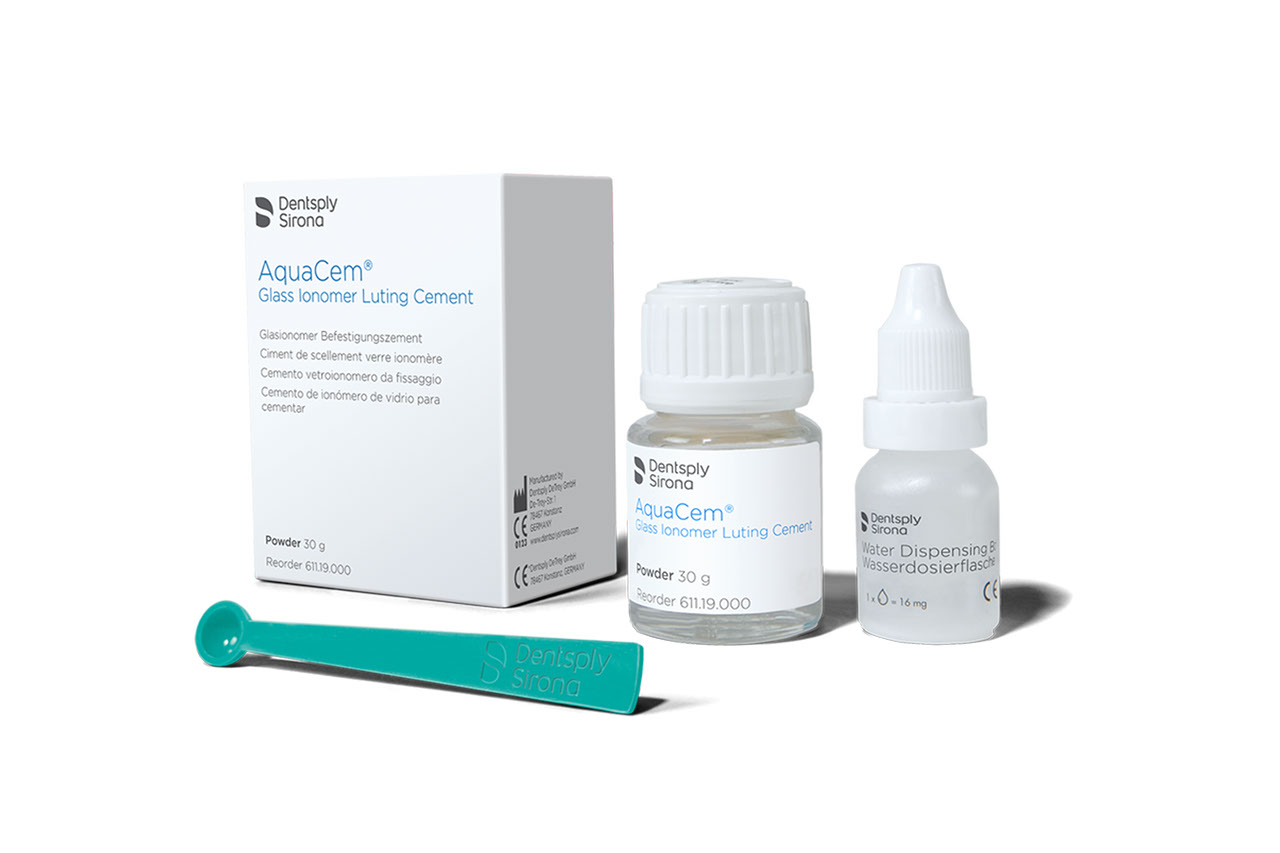 Glass ionomer luting cement