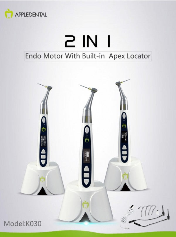 Apple endomotor with apex locater bulit in