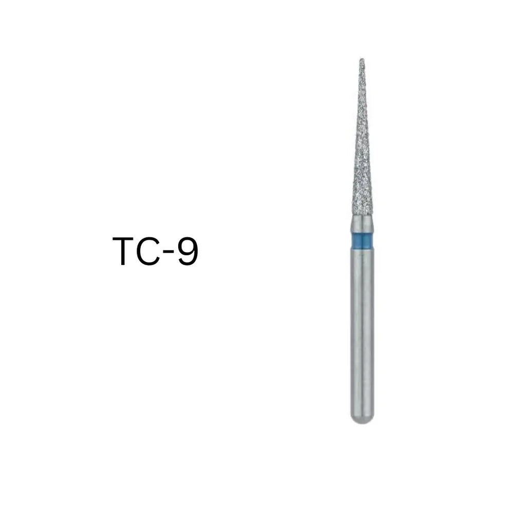 taper conical end burs