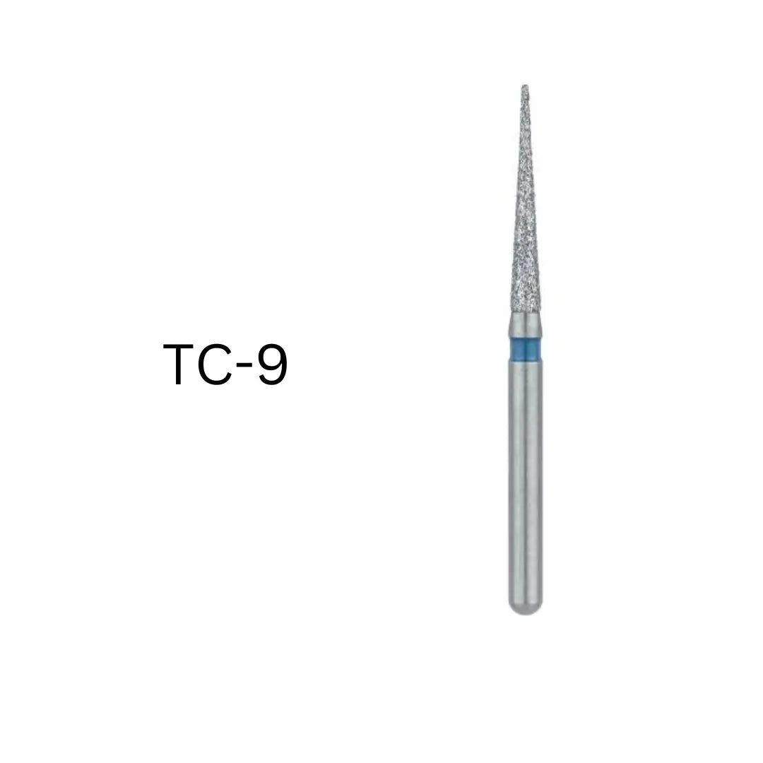 taper conical end burs