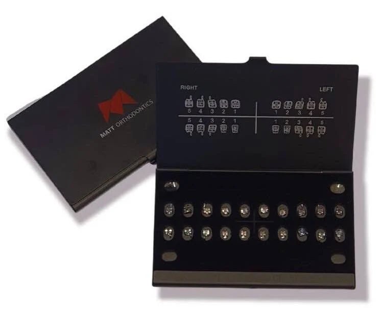 Metal  bi hook Bracket Pierre kit | Matt Orthodontic