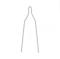 Performance ligature wire long | Matt Orthodontic