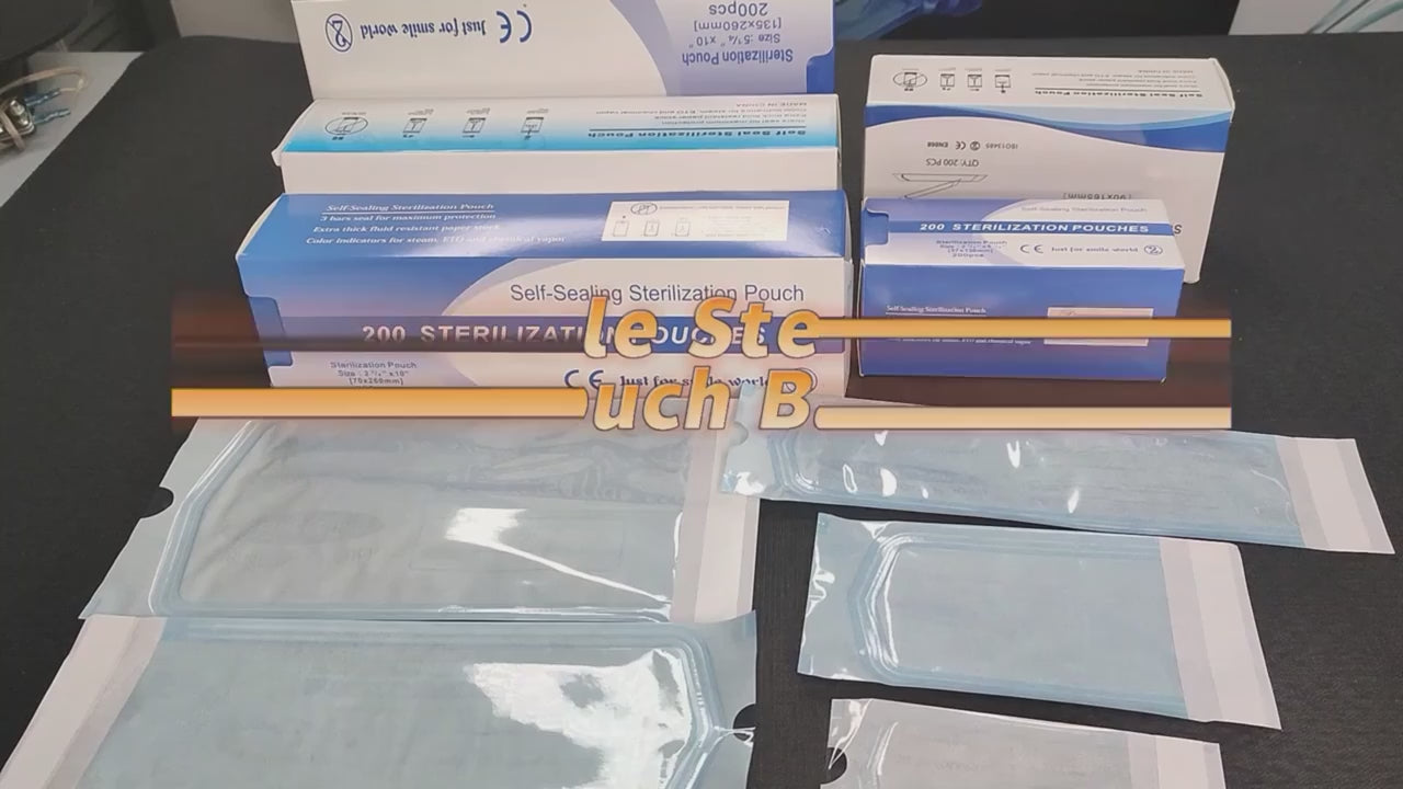 Dental Self Sealing sterilization pouches
