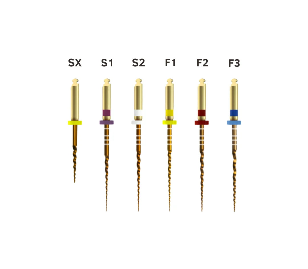 Pro-Gold (CM-NiTi pro taper) Rotary Files | summit