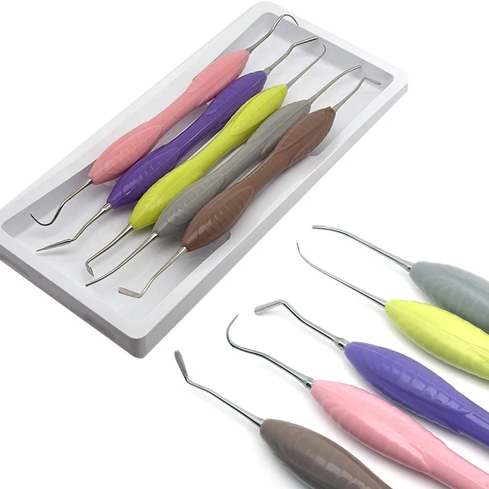 5Pcs Dental Composite  Filling  Instrument  Set