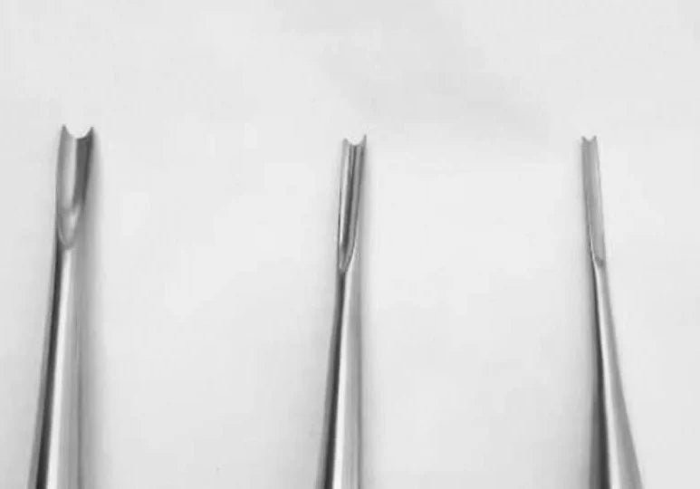 Double pointed jaw Chisel (coupland) set