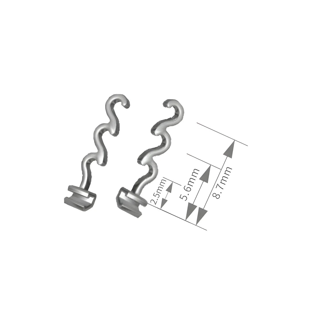 SPIRAL crimpable hook (RIGHT & LEFT)| summit