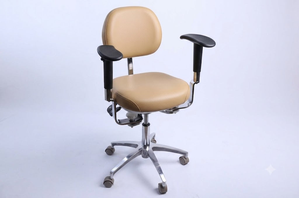 Microscope stool PU Leather  جلد صناعي